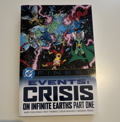 DC Comics DC Finest: Crisis on Infinite Earths Part One TB Englisch