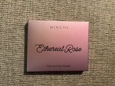 Wingme Ethereal Rose Face & Eye Palette Light-Medium Matte & Shimmer Shades NEW