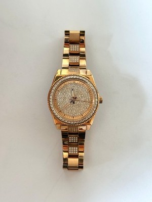 Damen Uhr Brosway  Gold & Voller Kristalle (Pavé)   NEU & Ungetragen