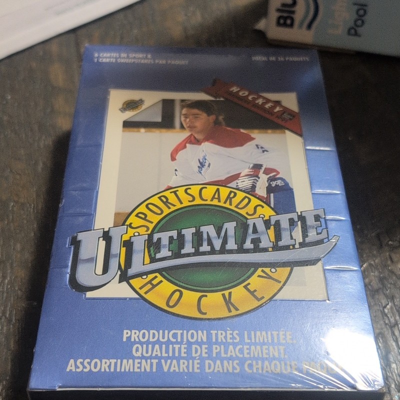 Sportscards Ultimate Hockey 1991 NHL Sealed Box  Cards Rookie French Canadiens