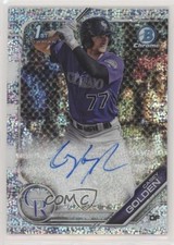 2019 Bowman Chrome Prospect Speckle Refractor /299 Casey Golden #CPA-CG Auto l5x