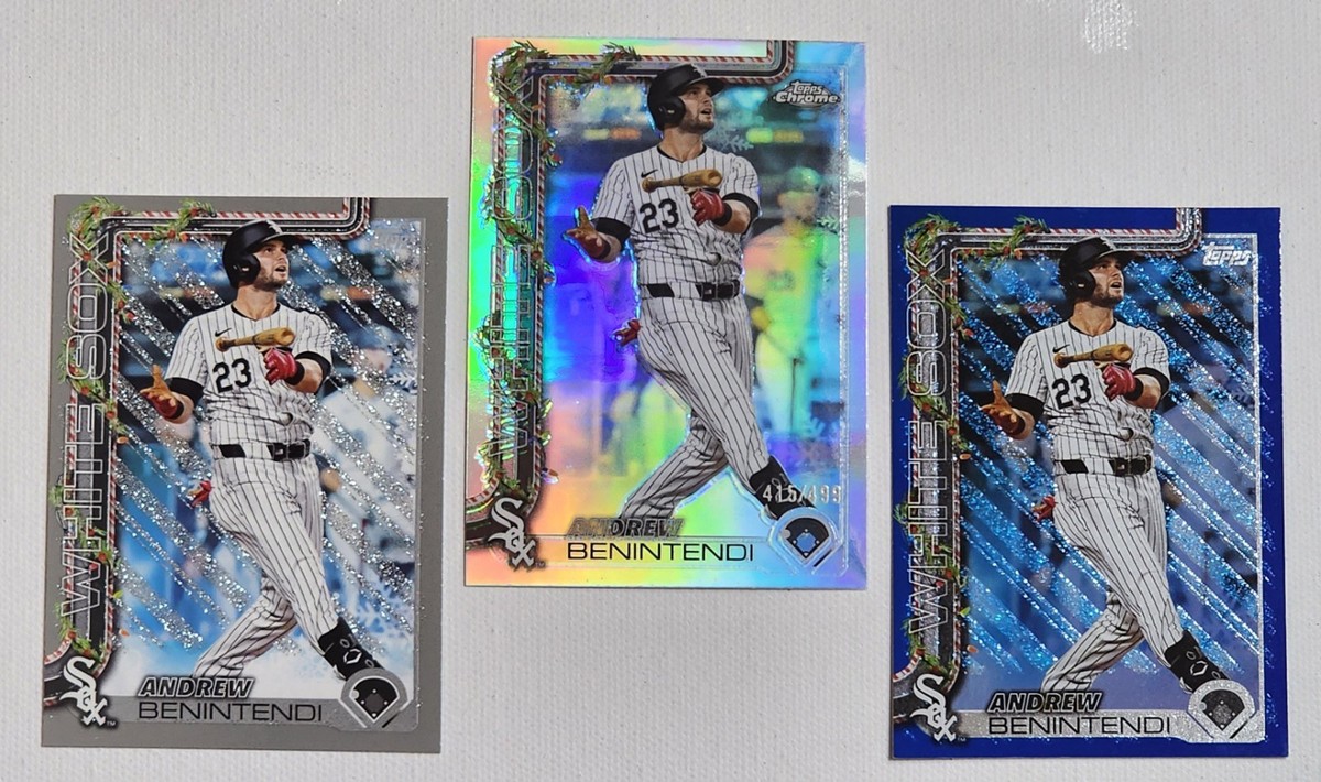 2025 Topps Holiday Andrew Benintendi #HC84 Chrome Variation