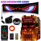 Truck Car Devil Eyes Light LED Sign Screen Light DIY Programmable Dynamic Light