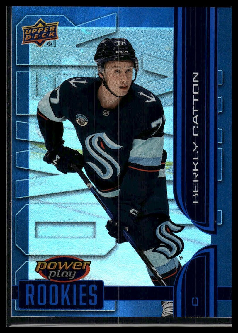 2025-26 Upper Deck #PY-9 Berkly Catton Power Play Rookies