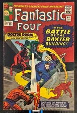 Fantastic Four 40 FN/FN+ 1965 Battle for Baxter Building Dr Doom