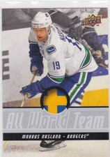 08/09 UD..MARKUS NASLUND..ALL WORLD TEAM..SP..CARD # AWT-20..RANGERS