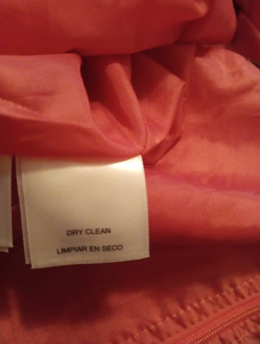 Nine West Dress Women's size 14 Pink Summer, Brown Wicker Belt NWT $79 - Picture 5 of 8