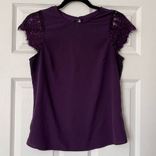 Lace-Sleeve T-Shirt - Size XS 