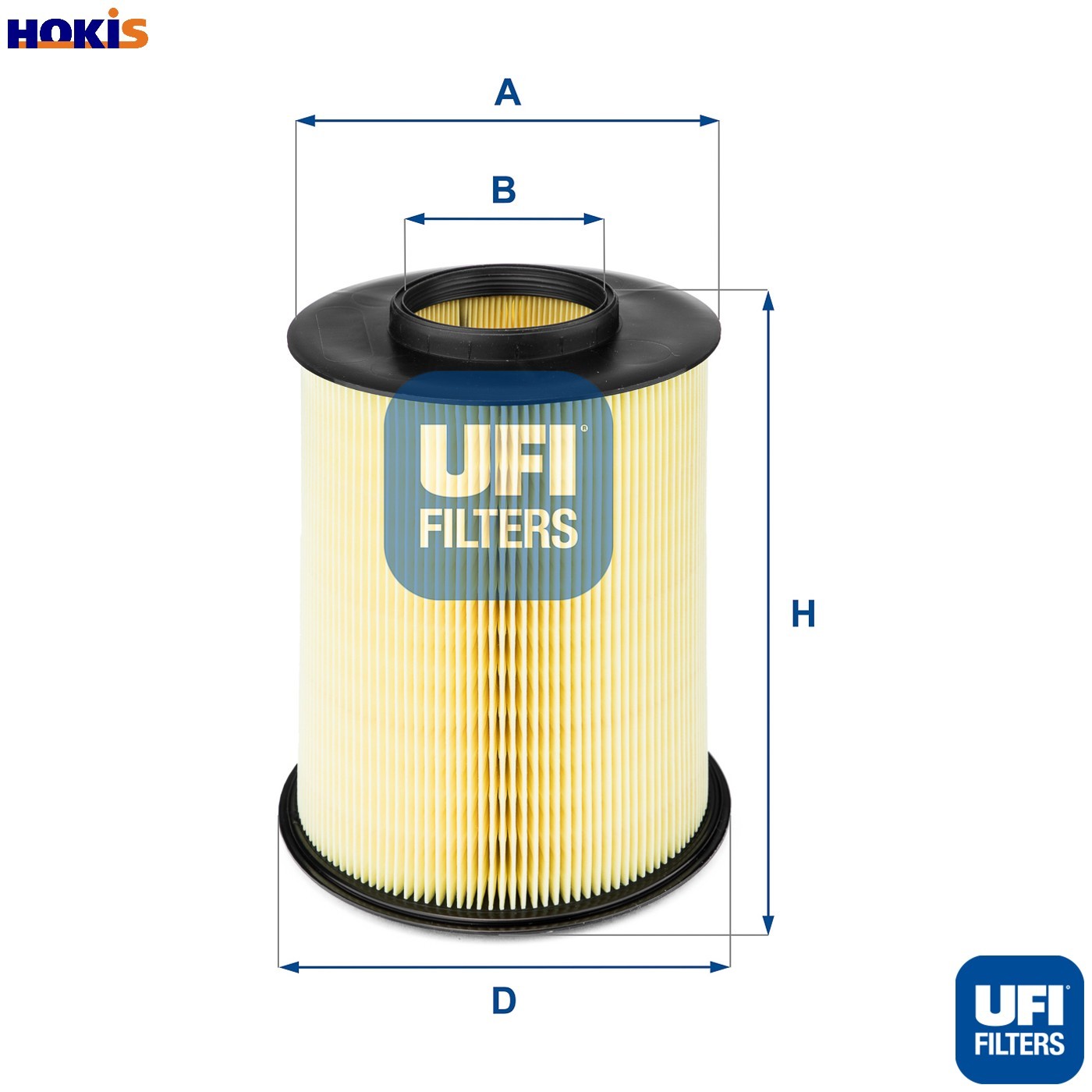 UFI Air Filter fits FORD Transit Connect MPV 1.5 TDCi 1.6 TDCi - Image 8