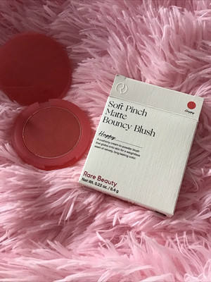 NEW Rare Beauty Soft Pinch Matte Bouncy Blush Happy In Box Authentic