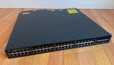 Cisco WS-C3650-48PD Catalyst 3650 - 48 Port GbE PoE+ 2x 10G SFP 2x 1025WAC