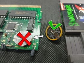 Shadowgate - NEW SAVE BATTERY -  Nintendo NES EU PAL - NES-3S-FRA/FRA (PAL B)