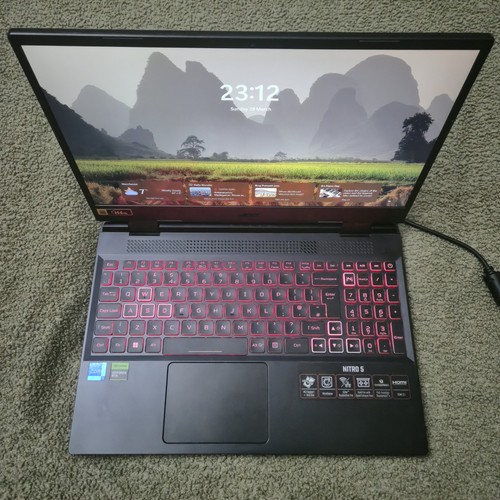 Housse pour ordinateur portable Acer Nitro 5 Gaming AN517-52 (17,3) | Sacoche à bandoulière avec cadre de protection renforcé | MX Noir, Noir, 43x32x5cm, Mallette, Noir, 43x32x5cm, Mallette