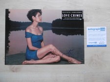 Sean Young Autogramm signed A4 Lobbycard "Love Crimes" ACOA