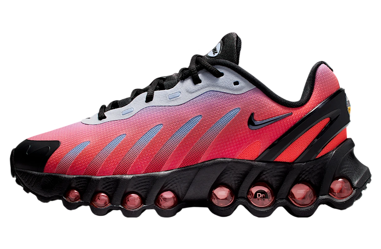 Nike Air Max Dn8 Older Kids (GS) Red Black Trainers Shoes Sz UK 4.5_5_5.5