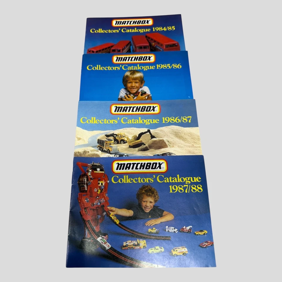 Matchbox Collectors Catalogues 1984/85–1987/88 Lot x4 Vintage Toy Booklets Retro - image 4 of 4