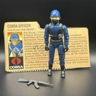 GI Joe 1982-83 Cobra Officer 100% Complete ARAH Action Figure With File Card