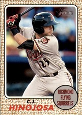 2017 Topps Heritage Minors Baseball Minor League Card #86 C.J. Hinojosa 