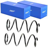 2X SKF Fahrwerksfedern Federn Vorne Passend FüR Renault Clio Modus