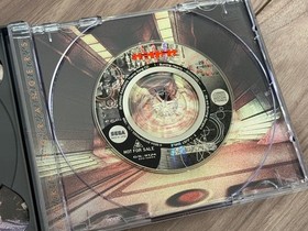 Sega Saturn Burning Ranger Obi Postcard With Theme Song Cd