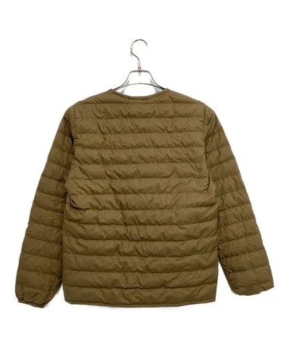 Montbell Superior Down Round Neck Button Jacket Men's Size XS Brown image 2
