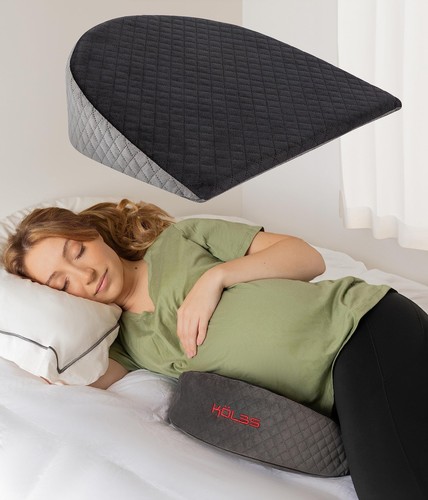 Kӧlbs Wedge Pregnancy Pillow | Memory Foam Pregnancy Pillow for Sleeping, Bac...