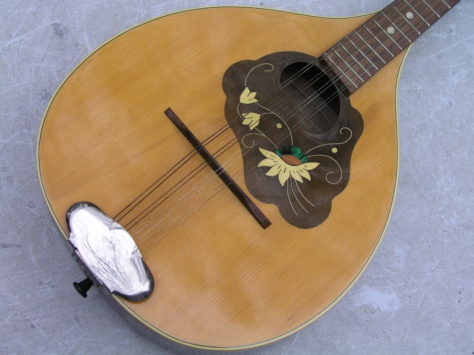 schöne kleine Mandoline Framus 74 E - sehr gut erhalten - Image 2 of 4