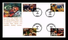 DR JIM STAMPS US COVER LEGENDARY FOOTBALL COACHES FDC COMBO MULTI CANCELS