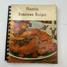 Favorite Hometown Recipes Savory Baking Rolls Cakes Cookbook By Omen Baptist USA