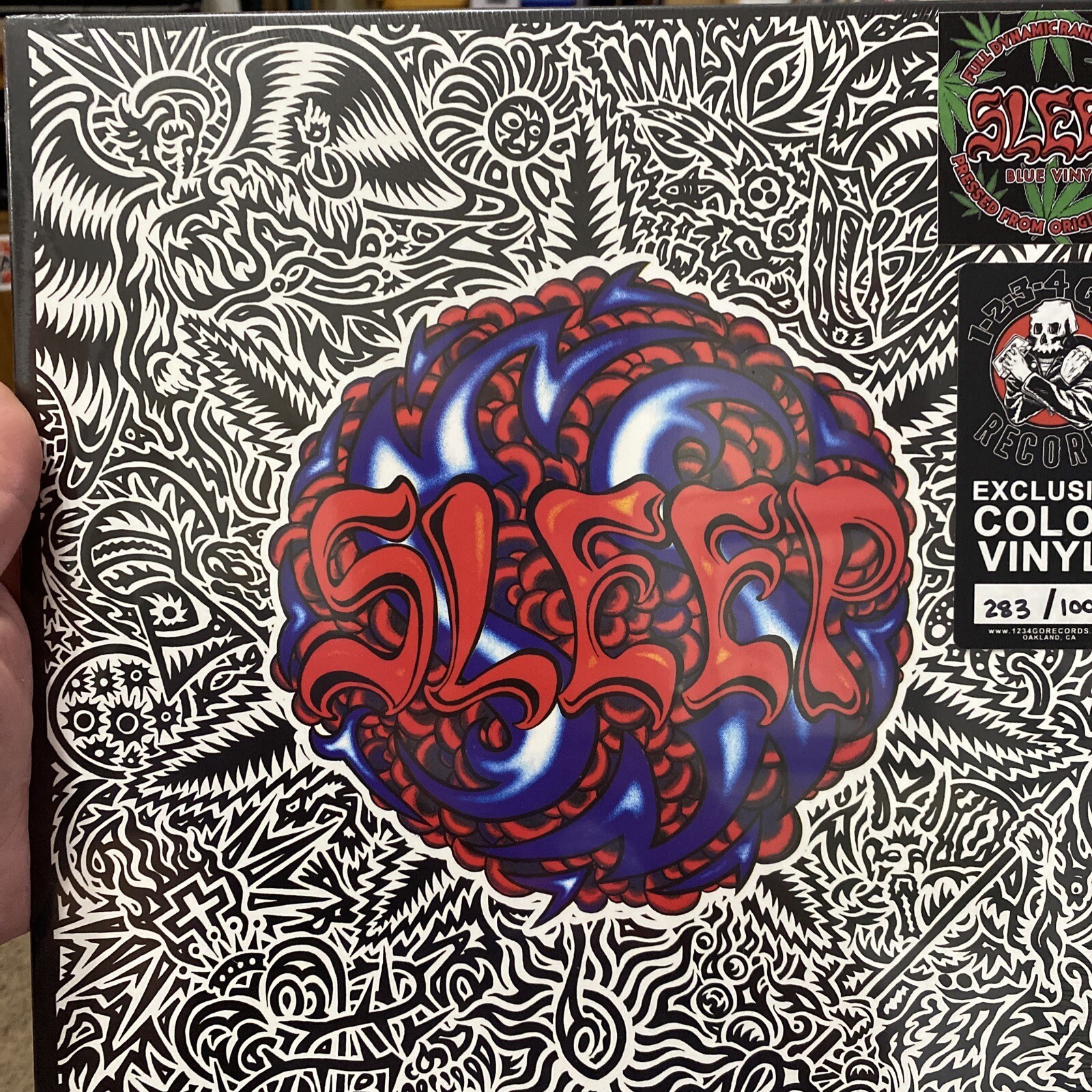 Sleep "Holy Mountain" LP Blue Vinyl (numbered - 1000 limited pressing)