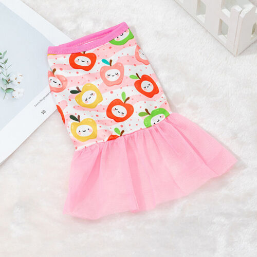Dog Skirt Pet Dress Cotton Small Dog Princess Dress Chihuahua Puppy Cat Clothes - Picture 81 of 97