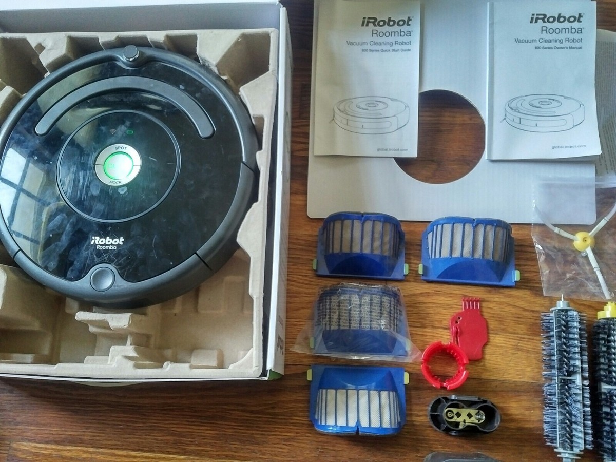 Used iRobot Roomba 675 Wi-Fi Connected Robot Vacuum - Black