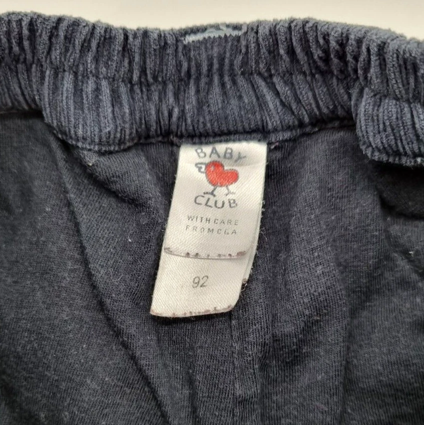 Baby Club Warme Cord Hose Gefüttert für Jungen in Gr. 92 (2 J)   100% Baumwolle - Bild 3 von 4