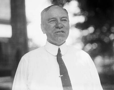This is a fine close up of Judge John T Raulston who is at the He - 1925 Photo