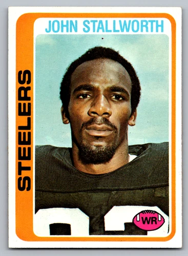 1978 TOPPS #320 JOHN STALLWORTH STEELERS ROOKIE