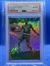 2017 Panini Revolution Jayson Tatum Astro Rookie Graded PSA 8 RC