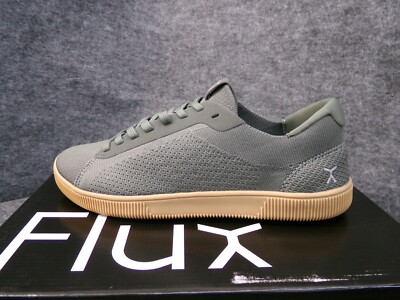 Flux Adapt Knit Upper Barefoot Running Shoes Size 10.5 Mens or 11.5 Womens Flux Adapt Trainer Womens Concrete Grey Barefoot Athletic  main image 3