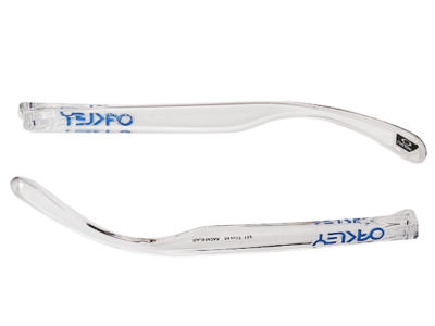 Oakley 9013/9374 Frogskins Aste di Ricambio Trasparente Lucido