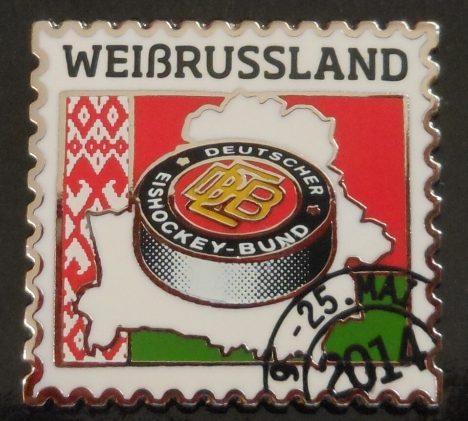 Pin's Officiel DEB – Championnat Du Monde De Hockey Sur Glace 2014 (Biélorussie) – édition Limitée Collector