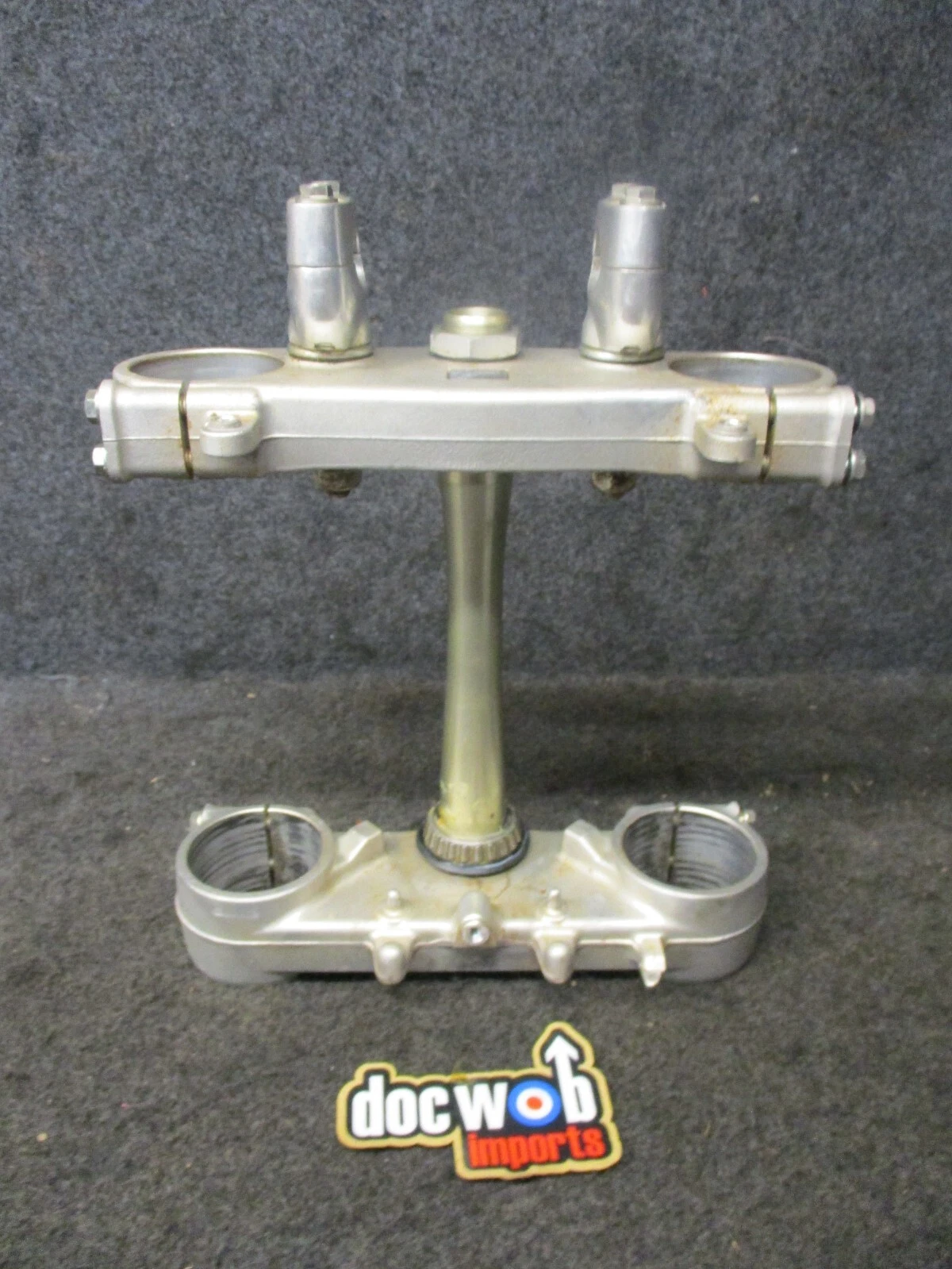 Honda CRF250 2012 Used genuine oem complete triple clamp assembly CR6177