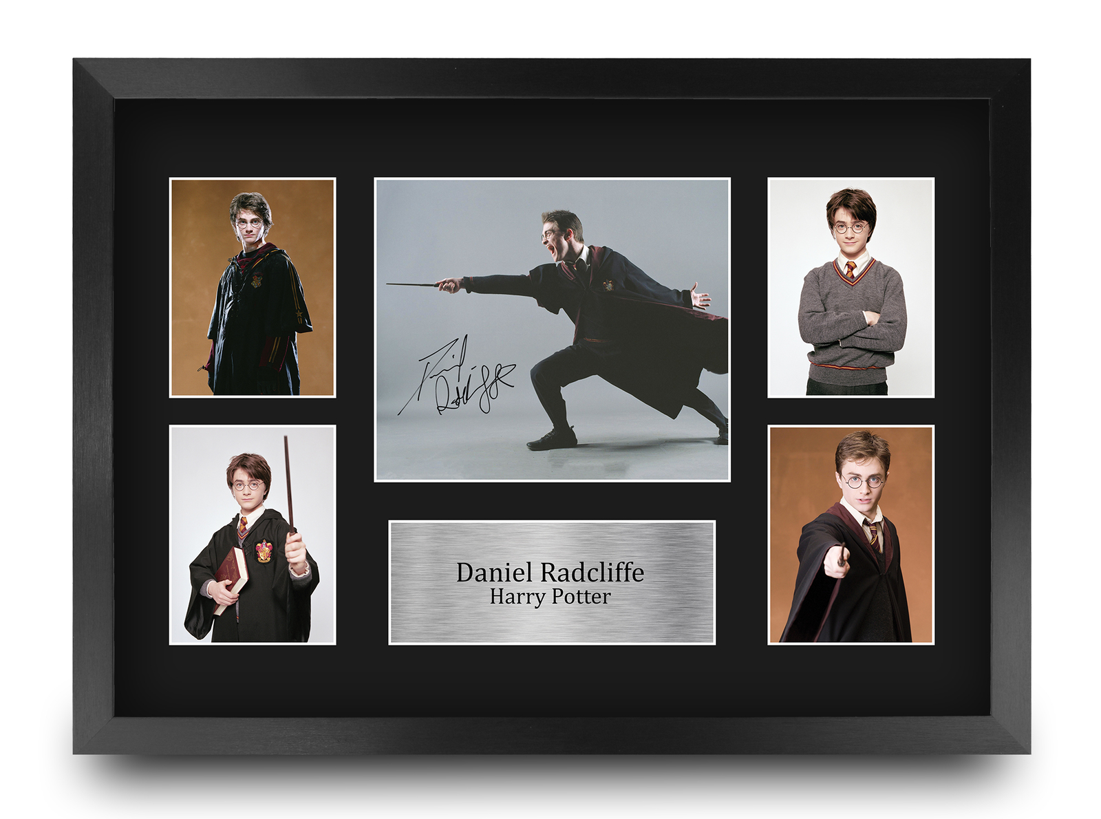 Daniel Radcliffe Mago Harry Potter Regalos Foto Enmarcada Impresión A3 para Fans del Cine
