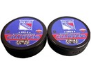 2014 NHL New York Rangers Eastern Conference Champions Hockey Pucks Lot Of 2