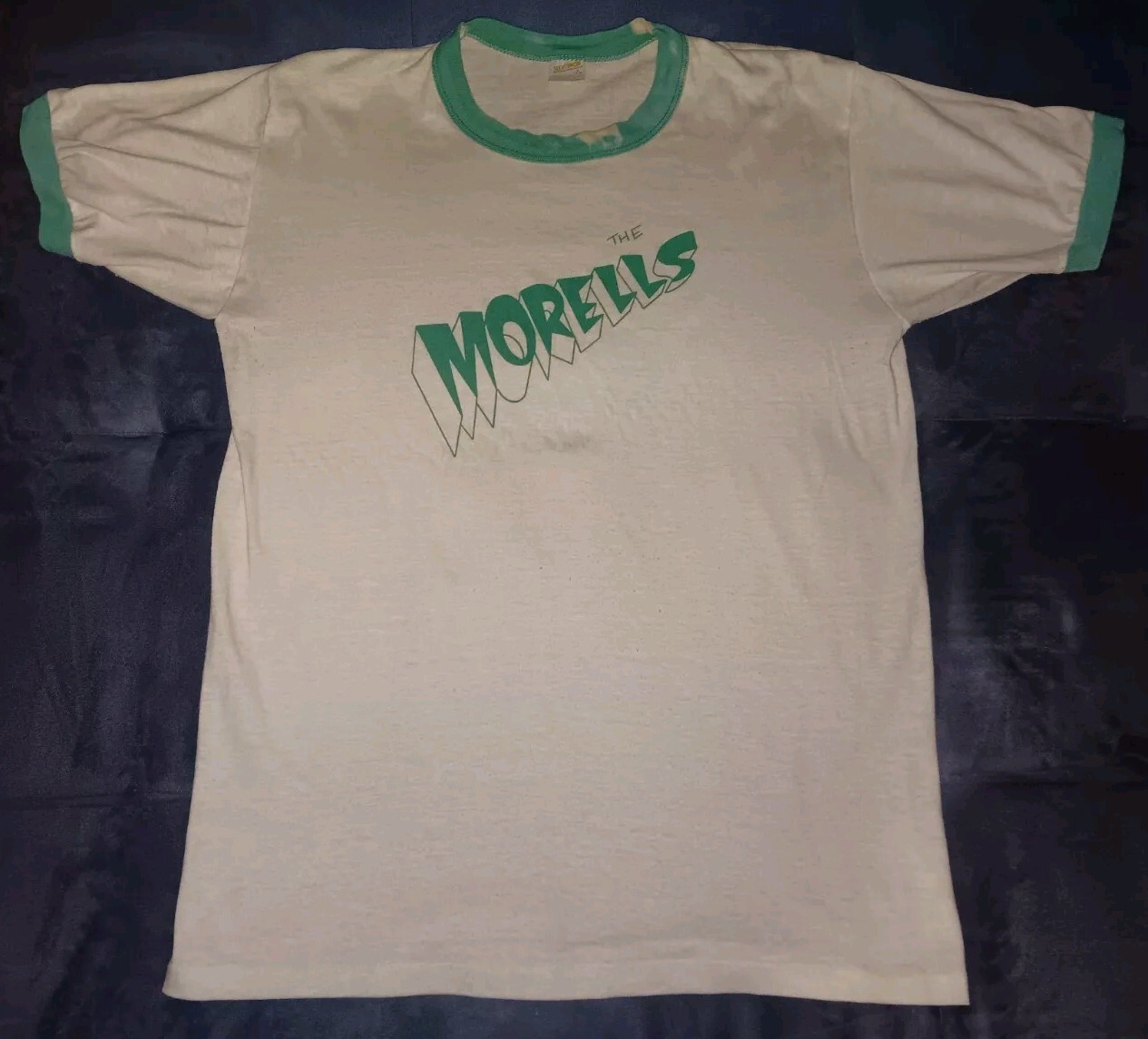 The Morells Ringer Green Original Very Vintage vintage concert t-shirt, vintage, size L, single stitch, B+ condition