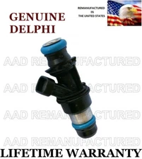 Single Genuine Delphi  Fuel Injector for GM 4.8L 6.0L 5.3L V8 25317628