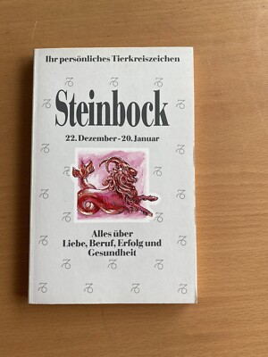 Sternzeichen-TB - STEINBOCK - Ihr persönliches Tierkreiszeichen