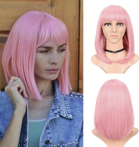 14 pink wig