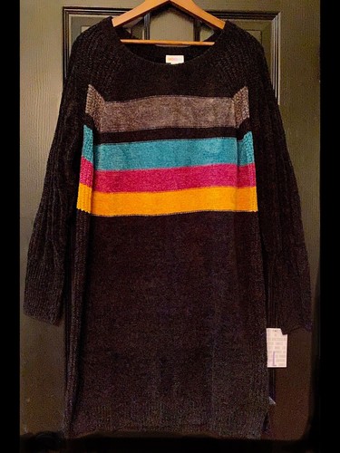 PINK LuLaRoe LAUREN SWEATER Dress 