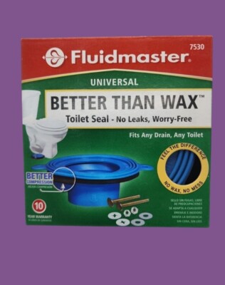 Fluidmaster Universal Better Than Wax Toilet Seal NWOB
