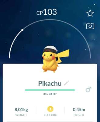 Pokemon Go Hoenn Hat Pikachu Pokemon Go⚡️Costume Pikachu Brendan