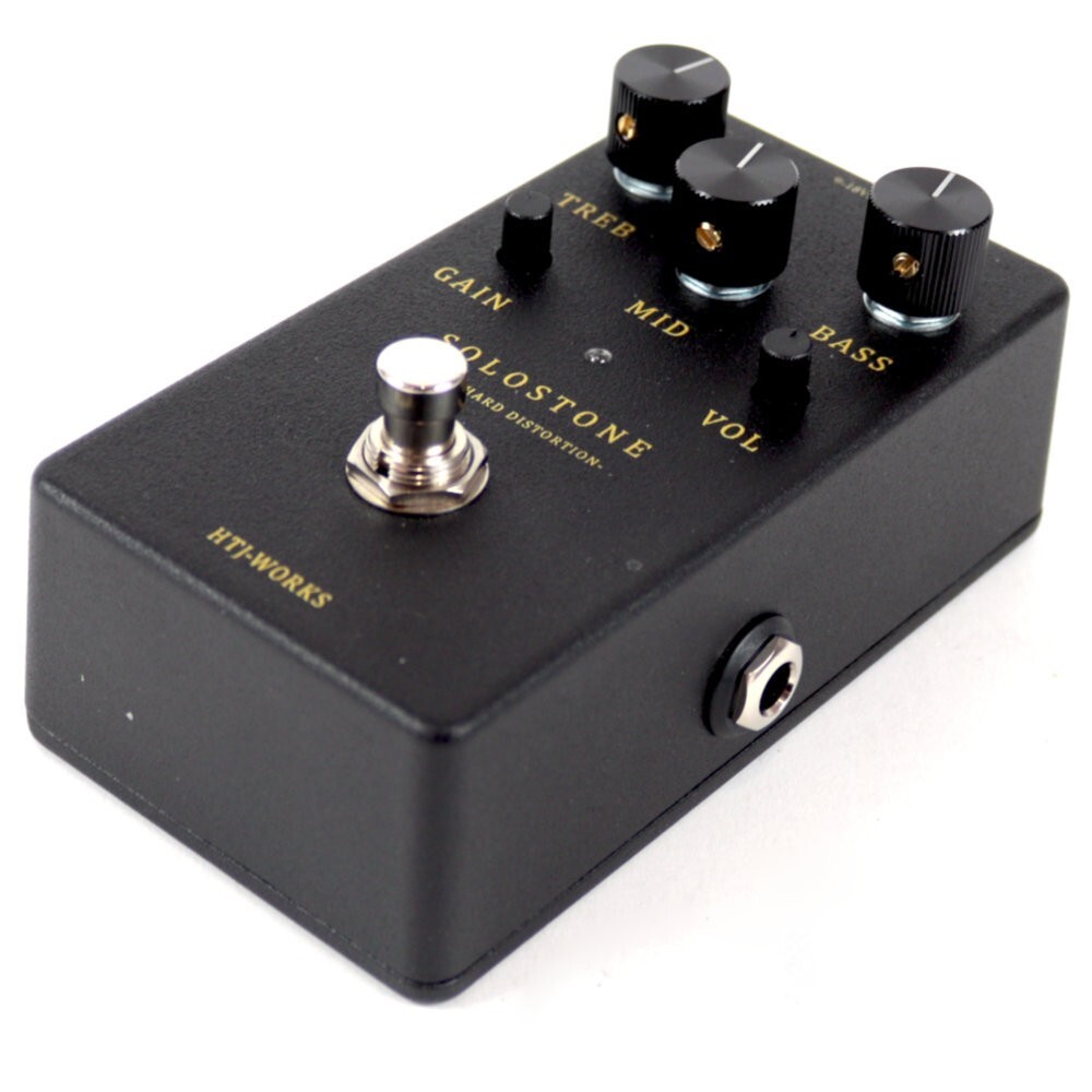 USED HTJ-WORKS SOLOSTONE 1984 HARD DISTORTION Guitar Effect USED HTJ-WORKS SOLOSTONE 1984 HARD DISTORTION Guitar Effect